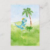 ディノデライトブックベビー エンクロージャーカード (裏面)