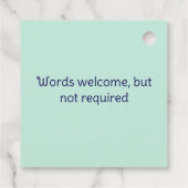 ディノデライトメッセージカード フェイバータグ (裏面)