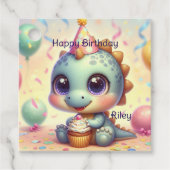 ディノデライトメッセージカード フェイバータグ (正面)