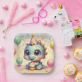 ディノデライト紙プレート ペーパープレート (パーティー)