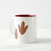 ディノトラック ツートーンマグカップ (正面左)