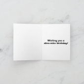 ディノトレックスジュラシックボーイダノーズ誕生日 カード (内部)