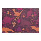 ディノドゥードルシルエットキッズディノソー 枕カバー (裏面)