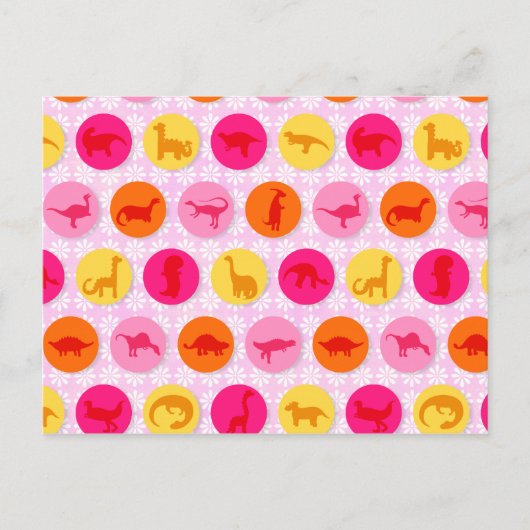 ディノドット ポストカード (正面)