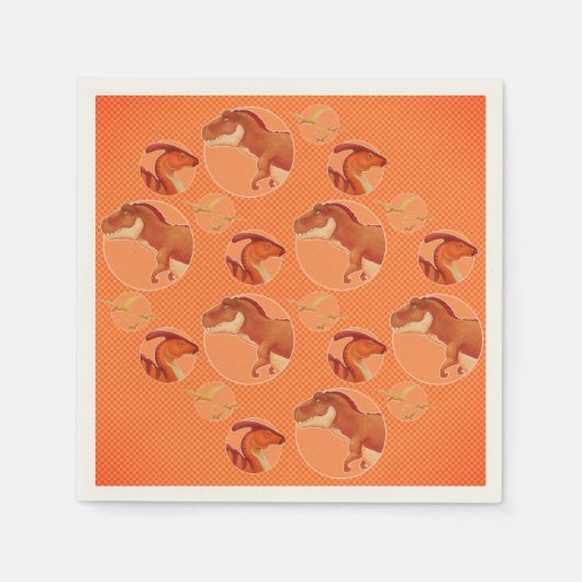 ディノナプキンス スタンダードカクテルナプキン (正面)