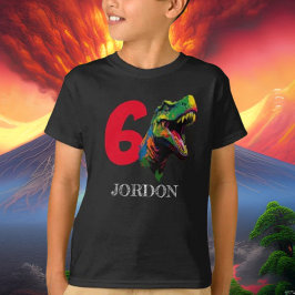 ディノハピー6th誕生日 tシャツ