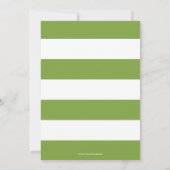 ディノバースデーパーティー招待状 招待状 (裏面)