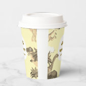 ディノバースデーパーティー紙カップ 紙コップ (左)