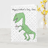 ディノパパ カード (黄色い花)