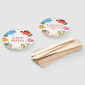 ディノパーティーかわいい恐竜の誕生日パーティー ハンドファン (組立なし)