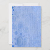 ディノパーティーキッズハッピーバースデー 案内状 (裏面)