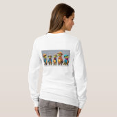 ディノファミリーアドベンチャー Tシャツ (裏面フル)