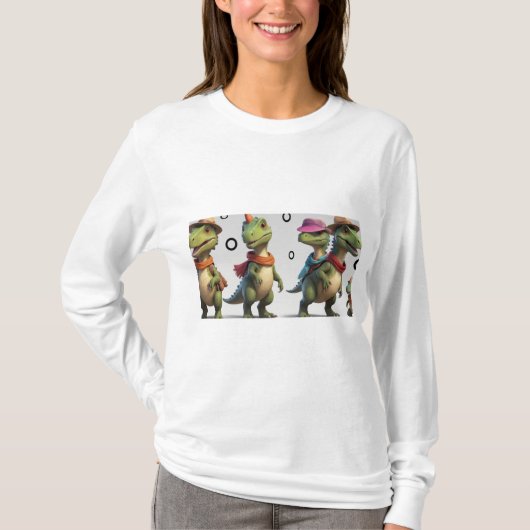 ディノファミリーアドベンチャー Tシャツ (正面)