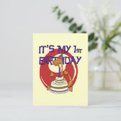 ディノファースト誕生日Tシャツ&ギフト ポストカード (スタンド正面)