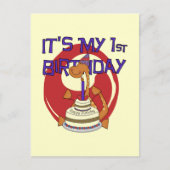ディノファースト誕生日Tシャツ&ギフト ポストカード (正面)