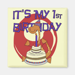 ディノファースト誕生日Tシャツ&ギフト マグネット