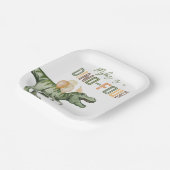 ディノフォーバースデーパーティープレート ペーパープレート (傾斜あり)