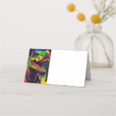 ディノフォールディング座席表 プレイスカード (裏面)