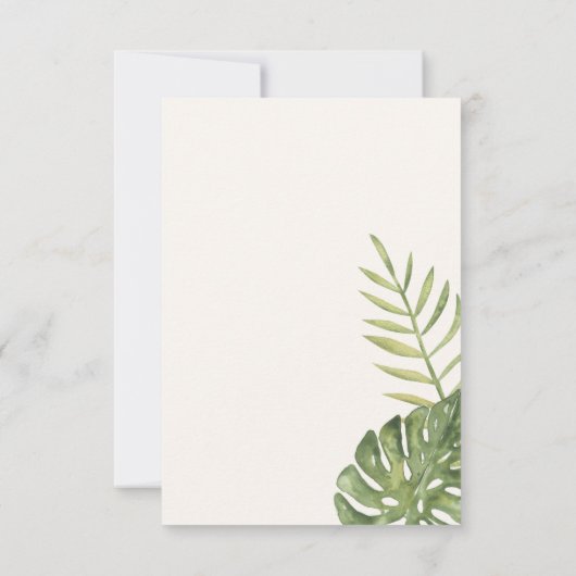 ディノフォー子供の誕生日パーティの招待状 招待状 (裏面)