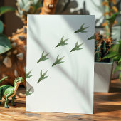 ディノフォー誕生日招待状 招待状