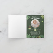 ディノフレンズ誕生日招待状 招待状 (内部)