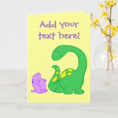 ディノフレンズ カード (黄色い花)