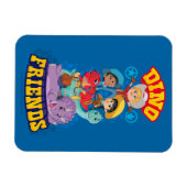 ディノフレンズ | ディノランチ マグネット (横)