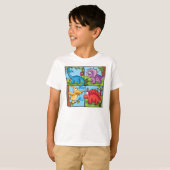 ディノフレンズ Tシャツ (正面フル)