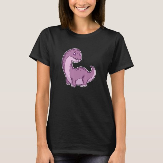 ディノブロントサウルス恐竜 Tシャツ (正面)