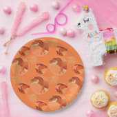 ディノプレート&ボウル ペーパープレート (パーティー)