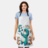 ディノベアーボンド エプロン (着用した状態)