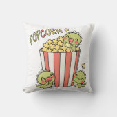 ディノポップコーンパーティー クッション (正面)