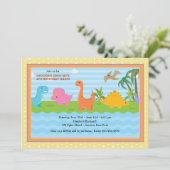 ディノマイトバディーズ恐竜招待状 招待状 (スタンド正面)