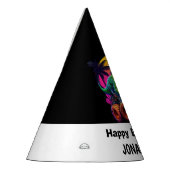 ディノマイト誕生日パーティーの準備をする パーティーハット (左)