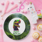 ディノマイト誕生日パーティー ペーパープレート (パーティー)