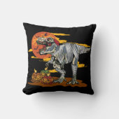 ディノマシュ：パンプキ不気味ノサール クッション (正面)