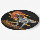 ディノマシュ：パンプキ不気味ノサール ペーパープレート (アングル)