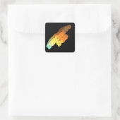 ディノミテパパ語 スクエアシール (バッグ)