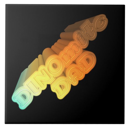 ディノミテパパ語 タイル (正面)