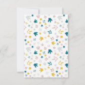 ディノミテ3rd誕生日パーティの招待状 招待状 (裏面)