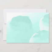 ディノミートキュート恐竜ベビーシャワー招待状 招待状 (裏面)