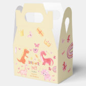 ディノミートピンクディノ誕生日パーティー フェイバーボックス (オープン)