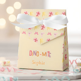 ディノミートピンクディノ誕生日パーティー フェイバーボックス