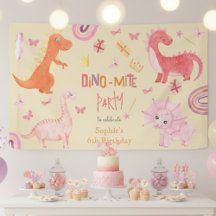 ディノミートピンクディノ誕生日パーティー