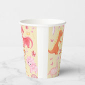 ディノミートピンクディノ誕生日パーティー 紙コップ (右)