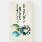 ディノミート誕生日バッシュ 横断幕 (縦)