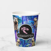 ディノミート誕生日バッシュ 紙コップ (裏面)