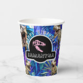 ディノミート誕生日バッシュ 紙コップ (正面)