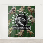 ディノミート誕生日パーティーの背景 タペストリー (正面)