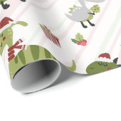 ディノメリークリスマス ラッピングペーパー (ロールコーナー)